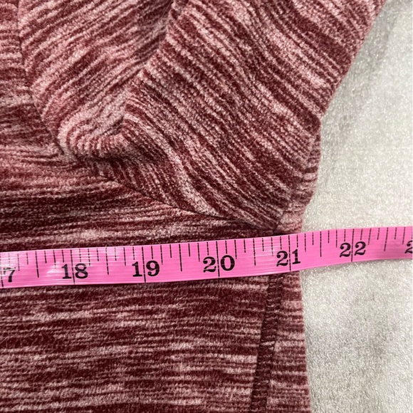 [L]Mountain Hardwear Snowpass Fleece Hoodie - Women's Marled Red - Picture 5 of 8